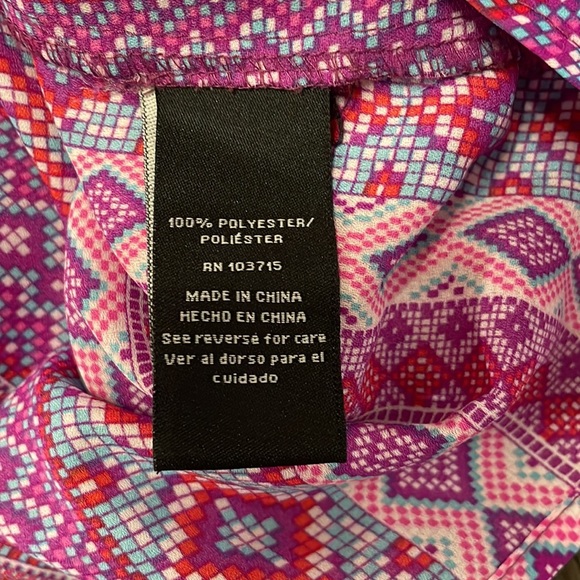 Zac & Rachel sleeveless blouse size L/XL - Picture 5 of 6